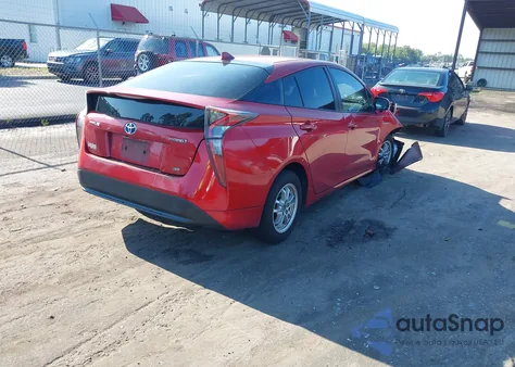 2016 Toyota Prius Two Eco z USA, uszkodzony, nr VIN JTDKARFU5G3517792
